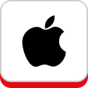 media, Apple, Logo, Social, Company, Brand Black icon