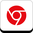 media, Logo, chrome, Social, Company, Brand Red icon