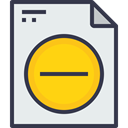 Business, Form, document, paper, Message, remove, office, Page Lavender icon