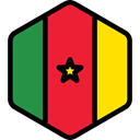 world, flag, Cameroon, flags, Country, Nation Crimson icon