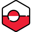 world, flag, Greenland, flags, Country, Nation Crimson icon