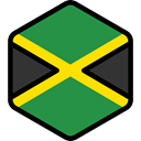 world, flag, Jamaica, flags, Country, Nation SeaGreen icon
