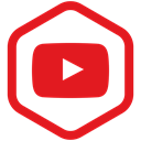 share, Social, youtube, media, movie, video, yumminky Crimson icon