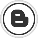 Social, media, online, Logo, blogger DarkSlateGray icon
