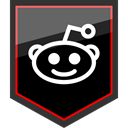 Social, Epic, Brand, Logo, award, Reddit, media Black icon