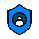 shield, google, security, safety, Protection Black icon