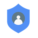 security, safety, Protection, shield, google CornflowerBlue icon