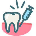dental treatment, Anesthetic, dental anesthesia, painless, Dentist, tooth, Dentistry SeaGreen icon