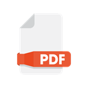 Folder, document, File, Pdf Black icon