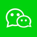 High Quality, social media, Social, Colored, Wechat, media, square Lime icon