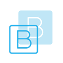 Bootsrap, media, Logo, Social DodgerBlue icon