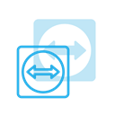 Teamviewer, media, Logo, Social Black icon