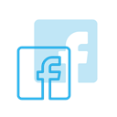 Logo, Facebook, Social, media DodgerBlue icon