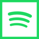 media, square, High Quality, Colored, Spotify, social media, Social MediumSeaGreen icon