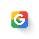 Logo, web, google, Brand Black icon