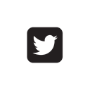 media, twitter, Social Black icon