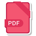 Pdf, Format, Extension, paper, File Salmon icon
