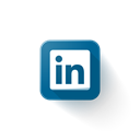 Logo, Linkedin Black icon