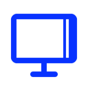 Computer, monitor, screen, Device, pc Black icon