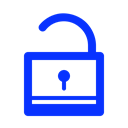 open, Lock, secure, security, Unlock, Safe, privacy Black icon