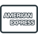 american, ecommerce, credit, express, payments, send, Money DarkSlateGray icon
