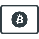 ecommerce, pay, credit, payments, Bitcoin, online, Money DarkSlateGray icon