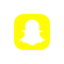 Snapchat, snapchat logo, bell, Logo Black icon