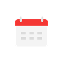 Calendar, date, Log, Events Black icon