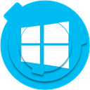 windows, microsoft, social media, socialmedia, windows logo, windows icon DeepSkyBlue icon