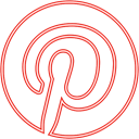 photo, Logo, pin, pinterest Black icon