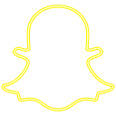 bell, Logo, Social, Snapchat Black icon