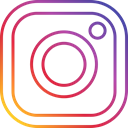 photo, round, Social, Instagram Black icon