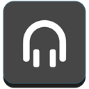 network, music, Headphone, stream, plug dj, plugdj DarkSlateGray icon