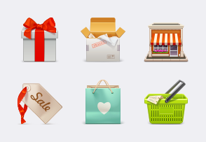 eCommerce icon packages