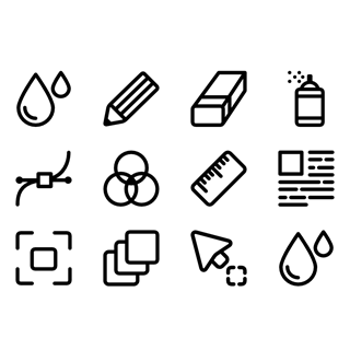 Drawing Tools icon packages