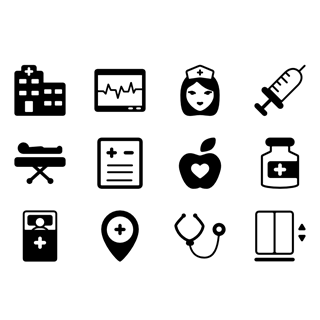 Hospital icon packages