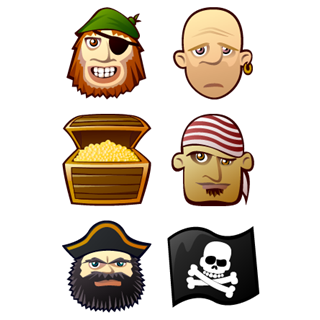 Jolly Roger icon packages