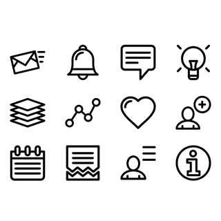Web UI icon packages