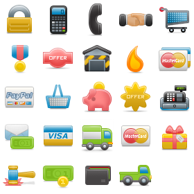 Kaching eCommerce Icons icon packages