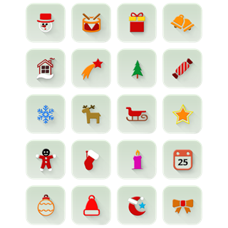 20 christmas Icons icon packages