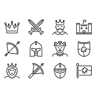 Royalty icon packages