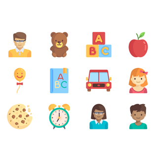 Kindergarden icon packages