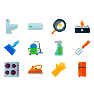 Home Appliances icon packages