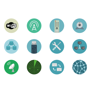 Technology icon packages