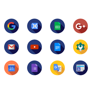 Google suite icon packages