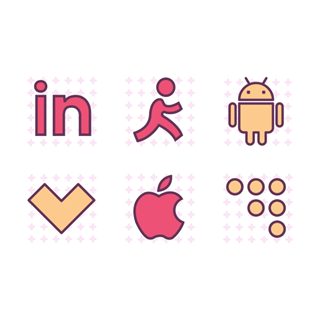 Brands Pattern icon packages