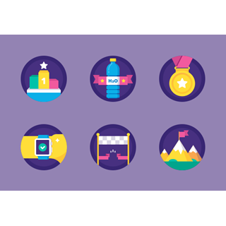 Sport Achievment Badges icon packages