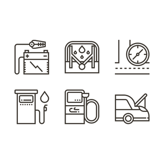 Car Accessories icon packages