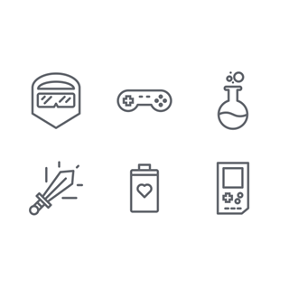 Game play icon packages