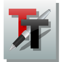 truetype, Font DarkGray icon
